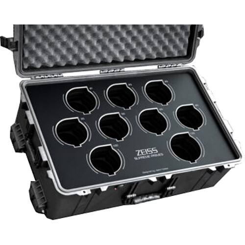 Jason Cases Zeiss Supreme Primes 9-Lens Case (Black Overlay)
