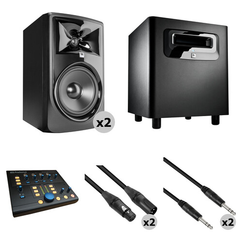 JBL 308P MkII Studio Monitor Kit with Powered Subwoofer, B&H