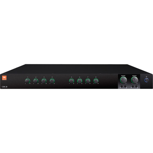 JBL CSM 28 Eight Inputs/Two Outputs Commercial Series Mixer
