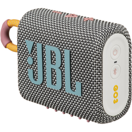 JBL Go 3 Portable Bluetooth Speaker (Gray) JBLGO3GRYAM B&H Photo