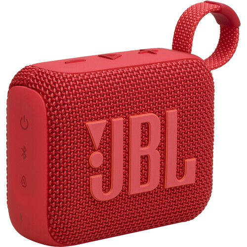 JBL Go 4 Portable Bluetooth Speaker (Red)