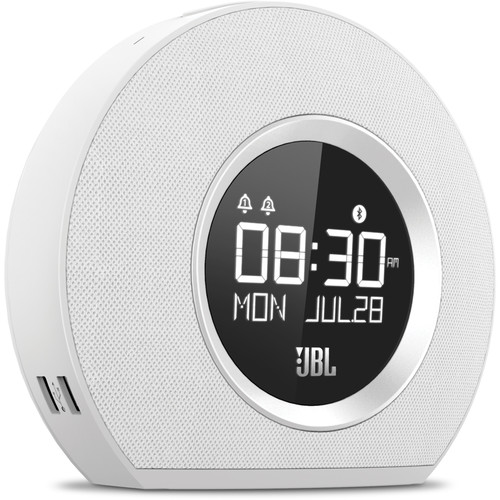 JBL Horizon Clock Radio (White) JBLHORIZONWHTAM B&H Photo Video