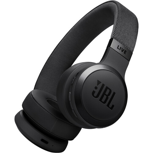 JBL Live 670NC Noise-Cancelling On-Ear Wireless Headphones (Black)