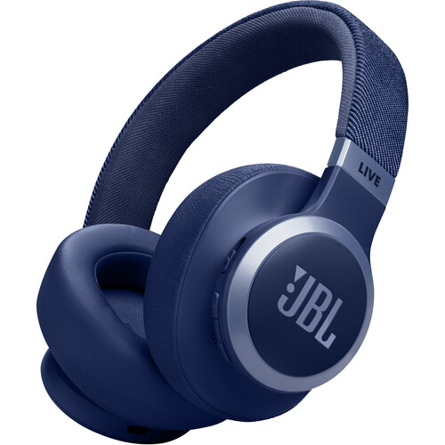 JBL Live 770 NC Over-Ear Noise-Cancelling Headphones (Blue)