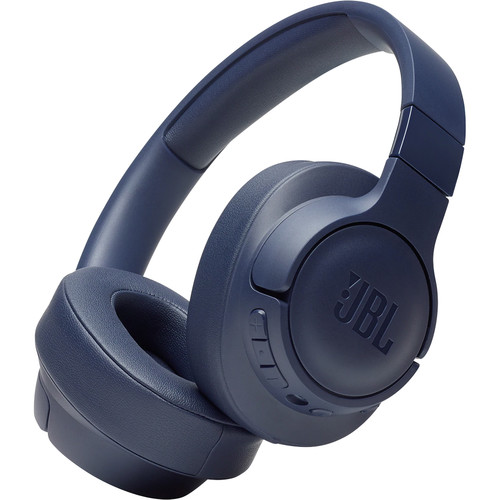 JBL TUNE Wireless Noise-Cancelling Headphones - Blue - JBLT750BTNCBLUAM (Renewed)
