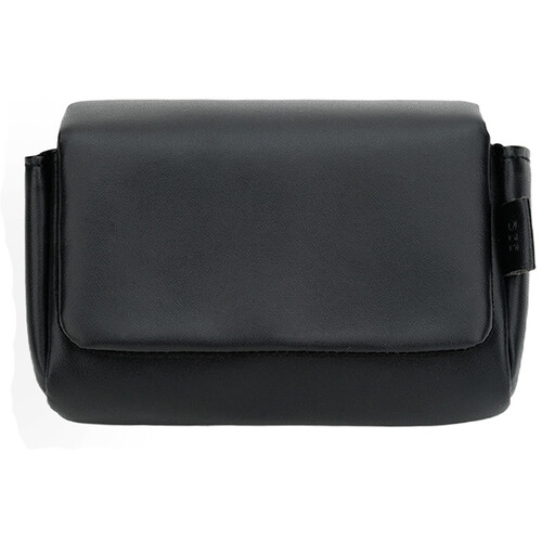 JJC Camera Pouch for Compact Digital Camera (Black Microfiber Leather)