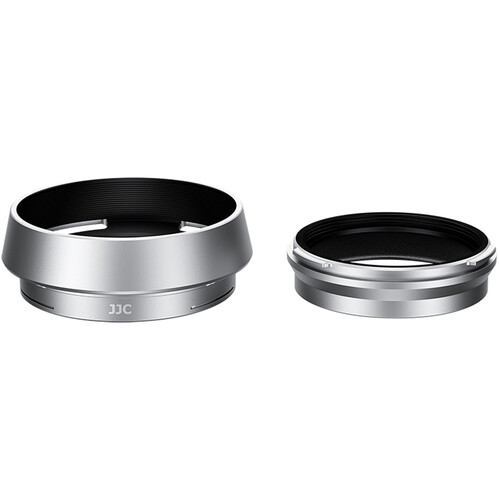 JJC Lens Hood for FUJIFILM X half (Silver)