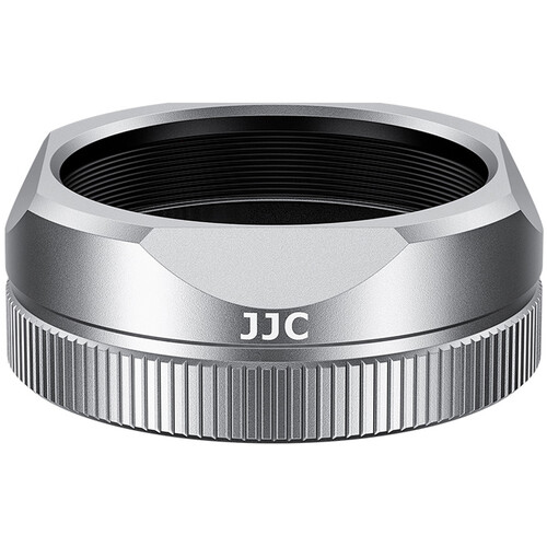 JJC Square Lens Hood for FUJIFILM X half (Silver)