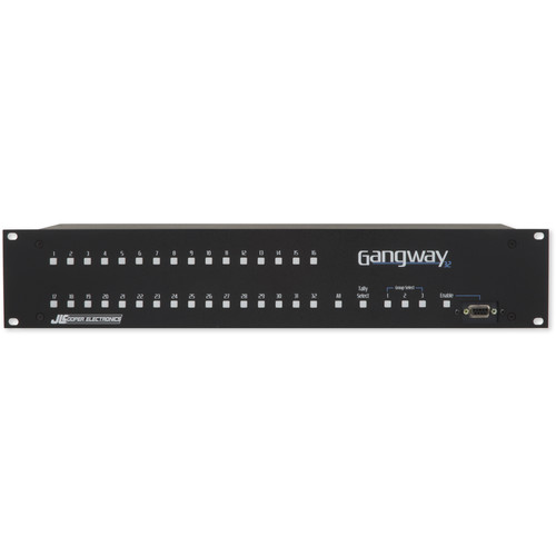 JLCooper GangWay32 32-Port RS-422 Gang Roll Switcher and GPI Trigger Box