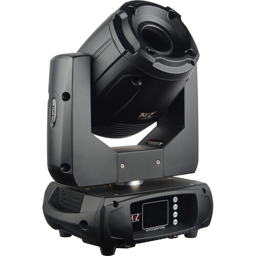 JMAZ ATTCO SPOT 200 7-Color LED Moving Head with Wireless DMX (Black)