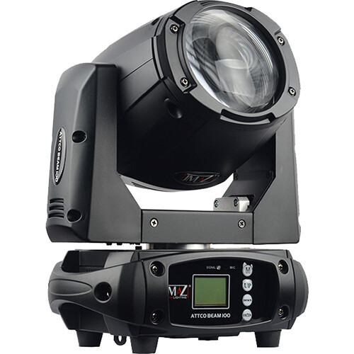 JMAZ ATTCO BEAM 100 12-Color LED Moving Head (Black)