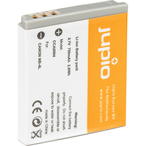 Jupio NB-4L Lithium-Ion Battery Pack (3.7V 700mAh)