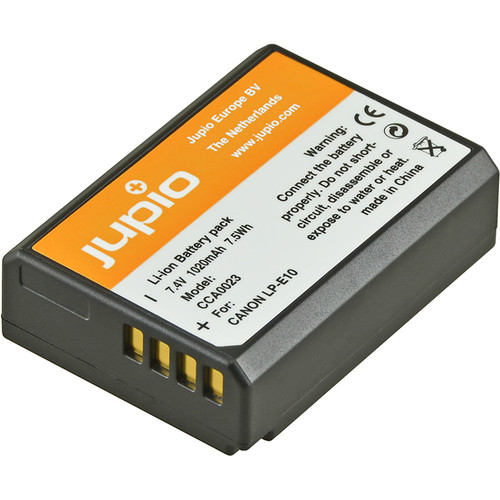 Jupio LP-E10 Lithium-Ion Battery Pack (7.4V, 1020mAh) CCA0023