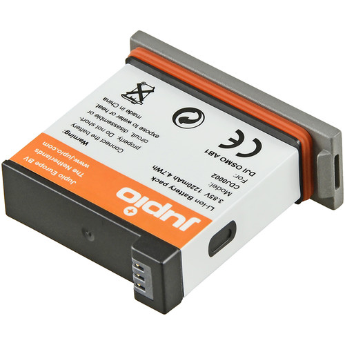 Jupio Lithium-Ion Battery Pack for DJI Osmo Action 4K (3.85V 1220mAh)