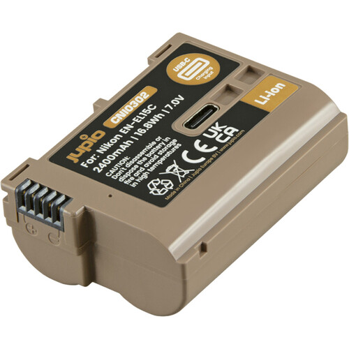 Jupio EN-EL15C Ultra C Battery with USB-C Port (2400mAh)