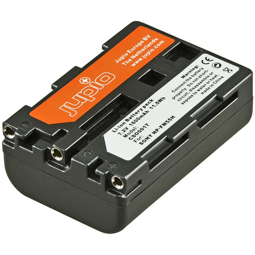 Jupio NP-FM55H Lithium-Ion Battery Pack (7.2V 1600mAh)