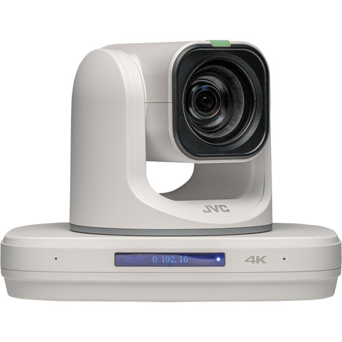 JVC KY-PZ510 4K PTZ with Advanced Auto Tracking and Ultrawide Angle 3G-SDI/HDMI/USB/IP (White)