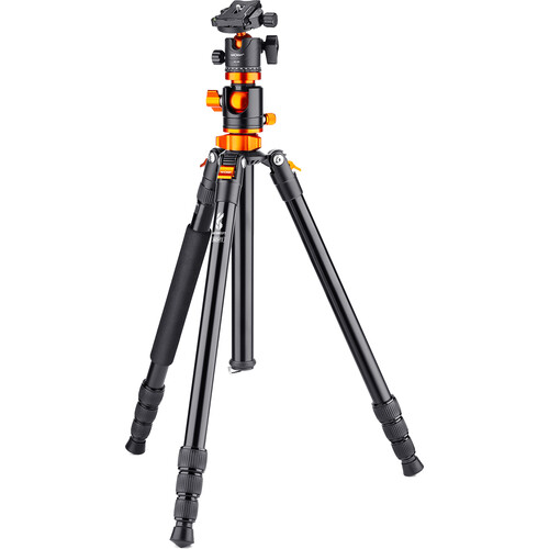 K&F Concept SA254T2 Lightweight Aluminum Compact Tripod with Ball Head