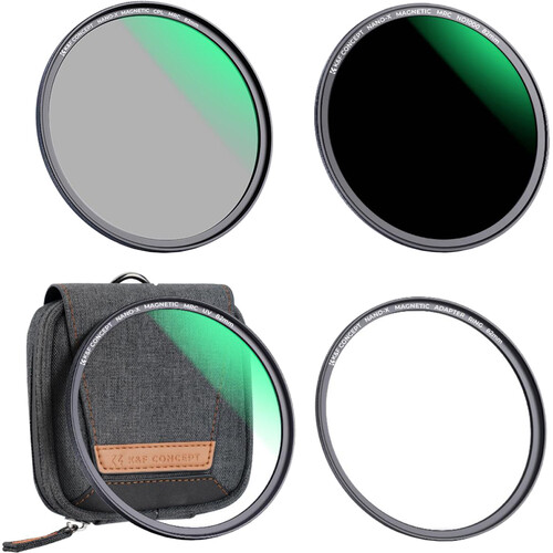 K&F Concept Nano-X Series Magnetic 3-Filter Kit (55mm)