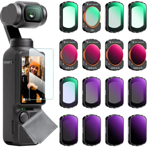 K&F Concept 16-Filter Set for DJI Osmo Pocket 3