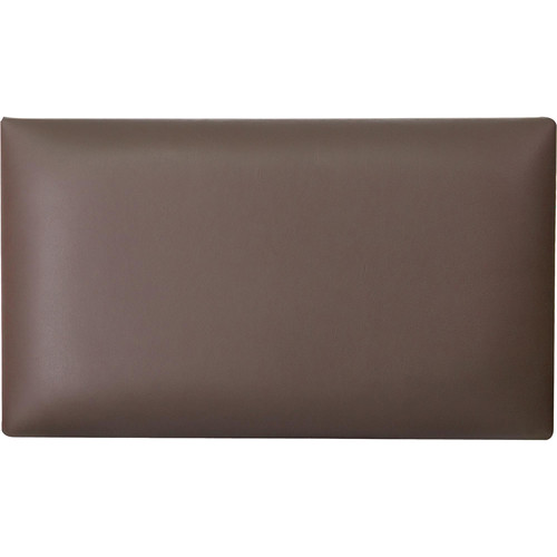 K&M 13821 Imitation Leather Seat Cushion (Brown)