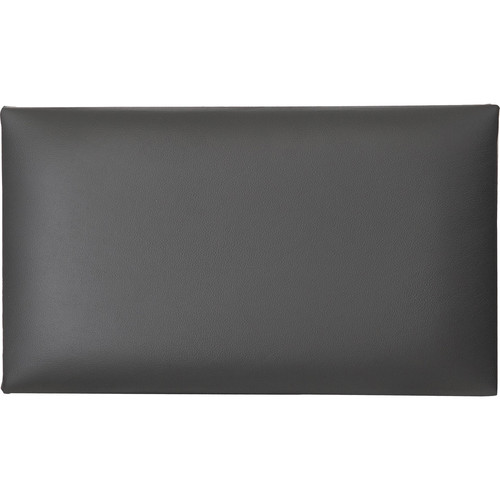 K&M 13840 Leather Seat Cushion (Black) 1384040000 B&H Photo