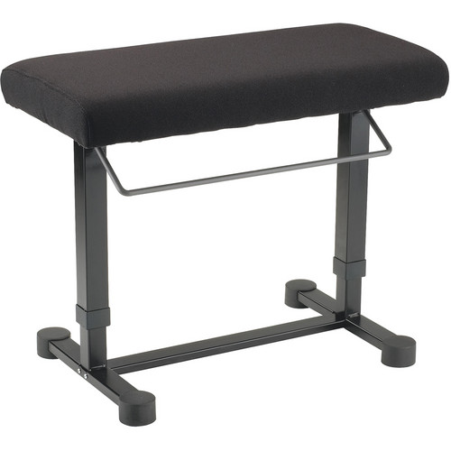 K&M 14081 Uplift Piano Bench (Fabric Black)