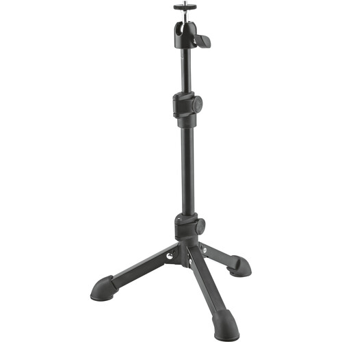 K&M Desktop Camera Stand (Folding Legs Black)