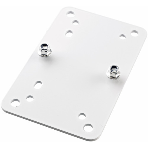 K&M Adapter Panel 2 Horizontal Universal Mounting Bracket (White)
