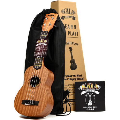 KALA KALALTPS Learn to Play Soprano Ukulele Starter KALALTPS