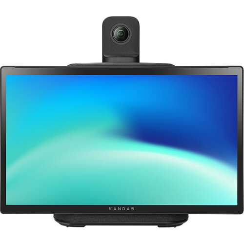 Kandao Meeting Ultra 4K 360 AI Conference Camera with Dual Touchscreen Monitors