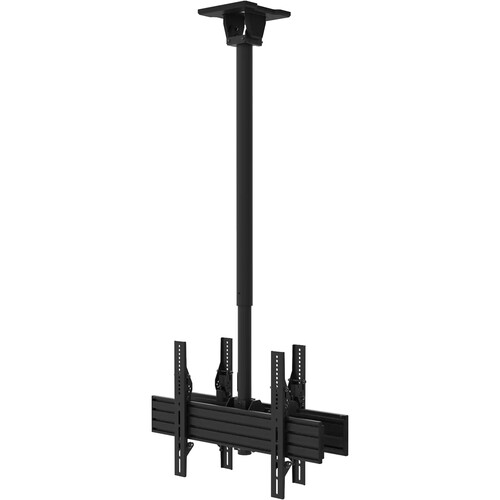 Kanto Living Back-To-Back Dual-Screen Ceiling Mount for Two 40-80