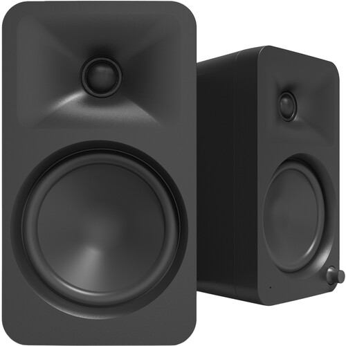 Kanto Living ORA4 Active 2-Way Reference Desktop Speakers with Bluetooth Streaming (Black Pair)