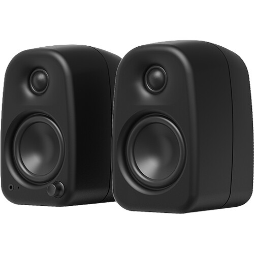 Kanto Living Uki 2-Way Active Desktop Speakers with Bluetooth (Onyx Pair)