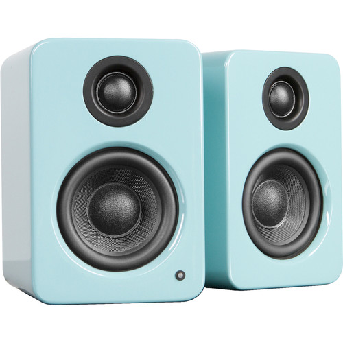 Kanto Audio Yu2 Powered Desktop Speakers Bamboo Active PC Mac USB