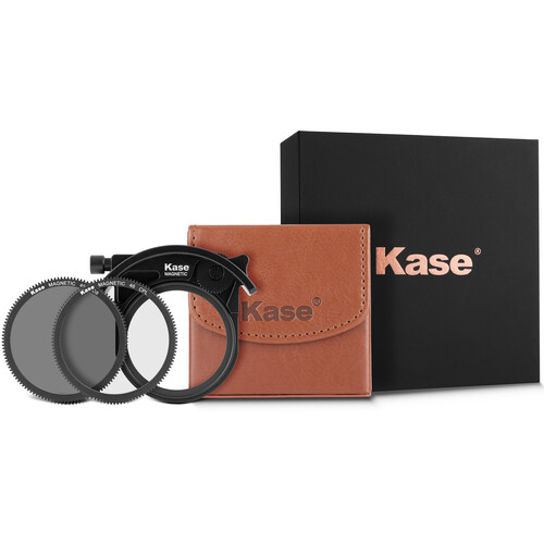 Kase Tele Drop-In Filter Kit for NIKKOR Z 800mm f/6.3 VR S 600mm f/4 TC VRS & 400mm f/2.8 TC VR S Lenses (ND8 and CPL Filters Magnetic Holder)
