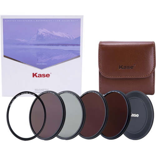 Kase 82mm Skyeye Professional ND Magnetic Filter Kit with Front Caps and Case