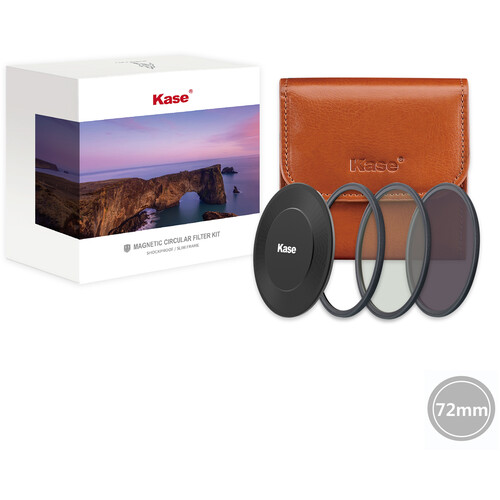 Kase MCUV CPL & ND64 Filter Kit with Lens Cap (72mm)