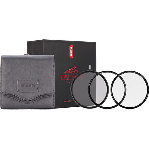 Kase Magnetic Circular Filter Video Kit (Black Mist 77mm)