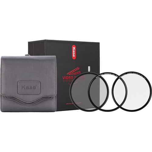 Kase Magnetic Circular Filter Video Kit (Black Mist 82mm)