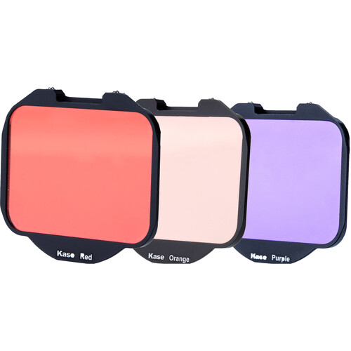 Kase Clip-In Underwater Filter Set for Sony Alpha (Red Orange Purple)