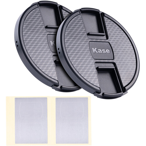 Kase Snap-On Lens Cap (49mm 2-Pack)