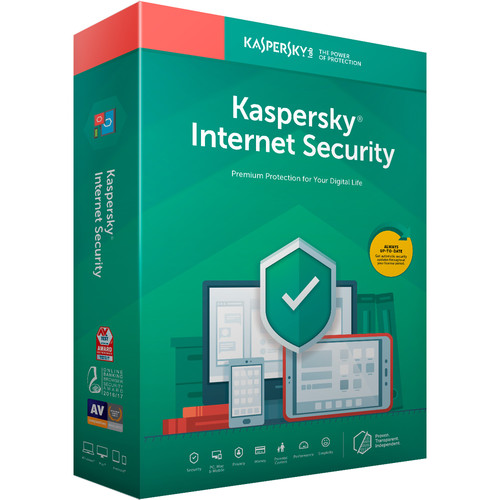 Kaspersky Internet Security 2019 (1 Device 1-Year License Key Card Code)