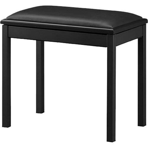 Kawai WB-152 Padded Piano Bench with Storage Compartment (Satin Black)