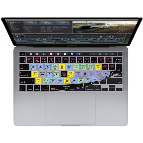 KB Covers Final Cut pro Keyboard Cover for MacBook Pro 13
