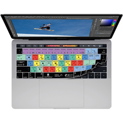 KB Covers 3-in-1 Photoshop Illustrator and InDesign Keyboard Cover for MacBook Pro 13