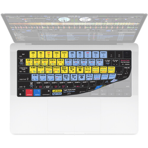 KB Covers Serato DJ Keyboard Cover for MacBook Pro 14