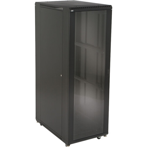 Kendall Howard 37U LINIER Server Cabinet with One Glass and One Vented Door (36