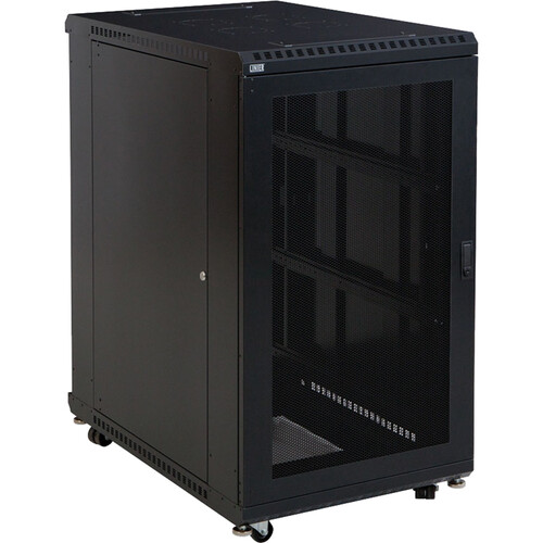 Kendall Howard 22 RU LINIER Server Cabinet with Vented Doors and Removable Side Panels (36
