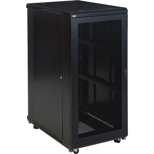 Kendall Howard 27U LINIER Server Cabinet with Vented Doors and Removable Side Panels (36